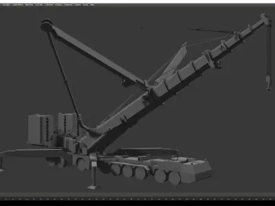 crane AC-1000 3D model