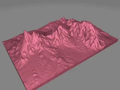 Terrain 8 3D model