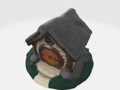hobbit house 3D model