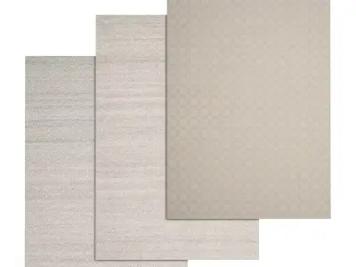 Rug Set 163 3D model