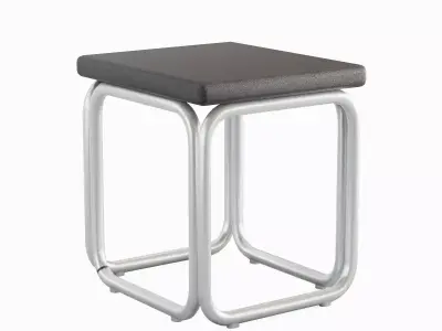 Modern Stool 02 Low-poly 3D model