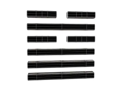 I Ching Hexagrams 5 xu v1 001 Low-poly 3D model