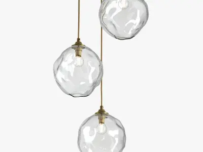 Rothschild Bickers Liquid Light clusters 3D model