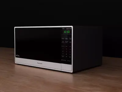 Panasonic NN-SN755S Microwave 3D model