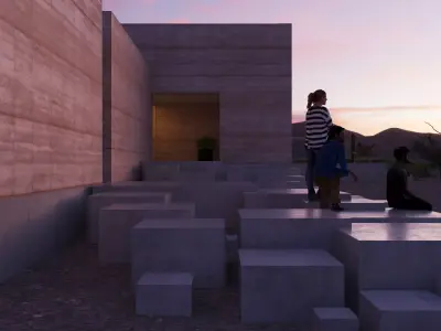 Rammed Earth Material Texture