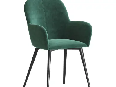 Fitz Accent Dining Chair 3D model