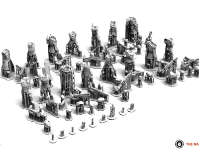 Universal Guard - Mercenary Builder 3D print model