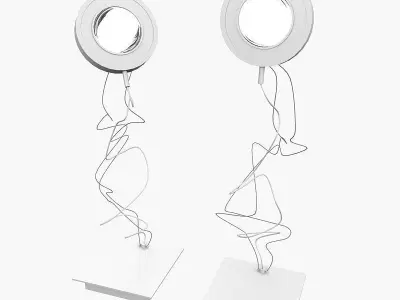 Light Molto Lluce Filo 3D model