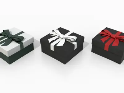  Gift Boxes - Low and Flat Set 