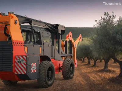  Tree Cutter Machine Rigged 