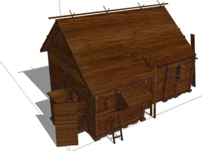 Creative Design-Holiday Cabin-045 3D model