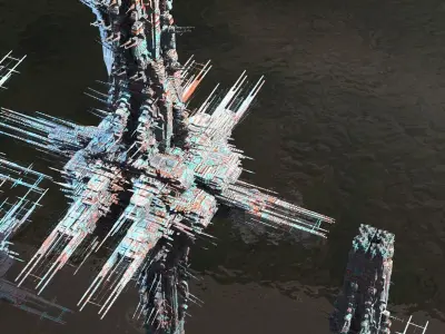 Jupiter base collection 3D model