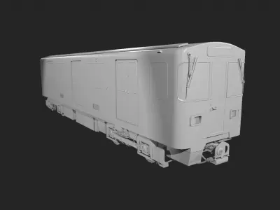 BVG Class A3L92 Train Exterior 3D Printing ready 3D print model