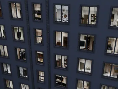 Residential interior textures for windows Texture