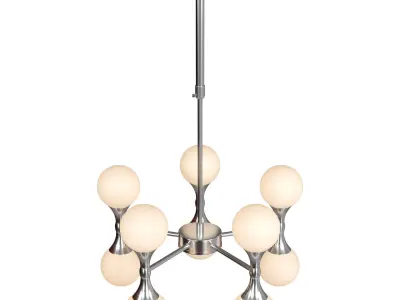 Hanging chandelier A9162LM-10CC 3D model
