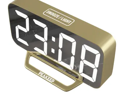 table clock 13 3D model