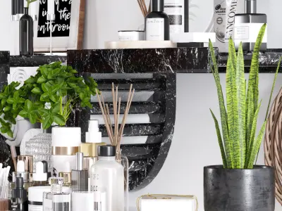 bathroom accessories06 3D model