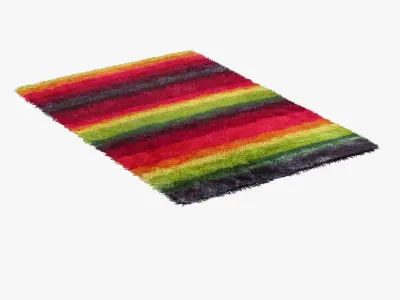 Carpet Arte Espina Shaggy Low-poly 3D model