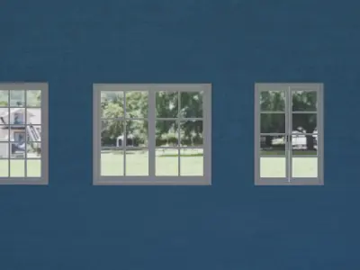 Window Package for your scene or project Free 3D model