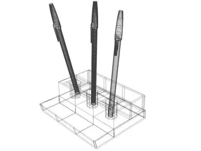 Pen Holder 3D model