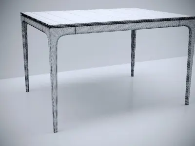 Adam Court Dining Table 3D model