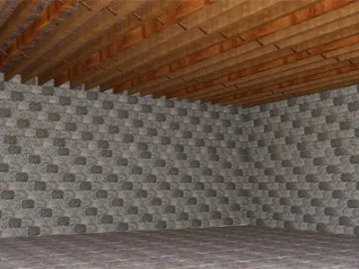 Castle Walls Free 3D model