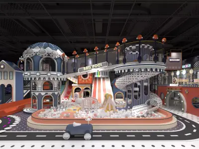 Children playground  3D model