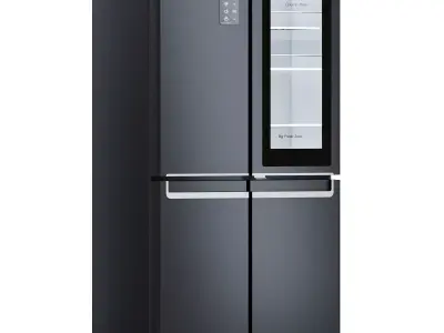 LG Double Door Refrigerator 3D model