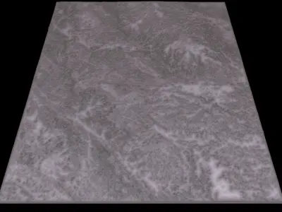 NEOM city topography Saudi Arabia - tile n26 e37 3D model