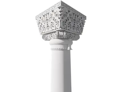 Hagia Sophia 01 Column 3D model