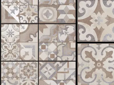 Keros Land Gidraulic Beige 410x410 3D model