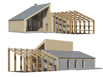 Cottage 017 3D model