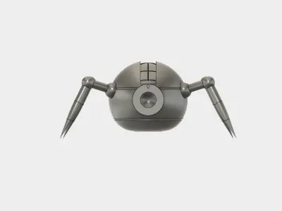 Spider Spy Robot 3D model