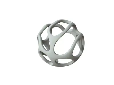 SciFi Cube Object No 43513 Low Poly Shape Texture