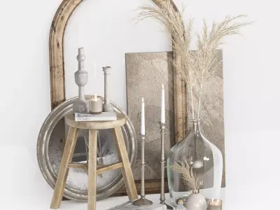 Decorative Set 05 3D model