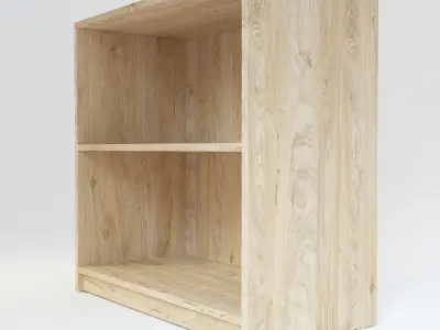 Wooden Cabinet 5 3D model