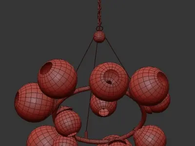Champagne Metal 3D model