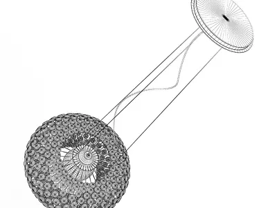 Ceiling Lamp 3D model 46