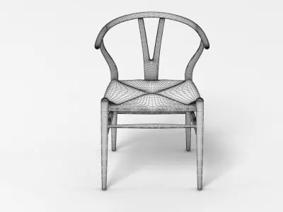 Wishbone Chair 2 3D model