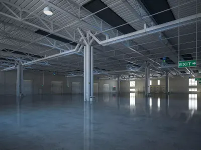  Exhibition Hall 5 3D model