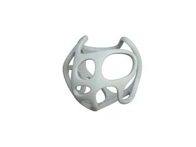 SciFi Cube Object No 39987 Low Poly Shape Texture