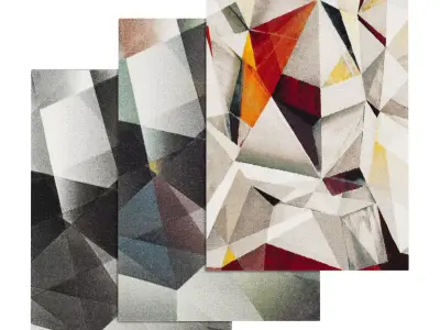 Rug Set 2345 3D model