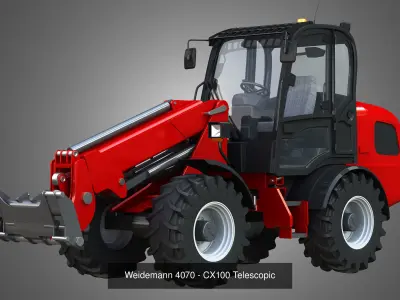 Telescopic Loaders 2 in 1 3D Model Pack