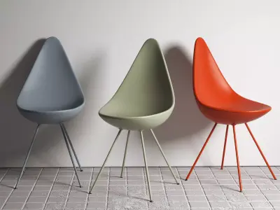 Drop Chair 3D model