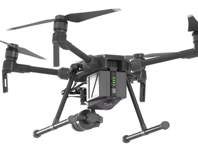 DJI Matrice 200 Series v2 Zenmuse Drone 3D model