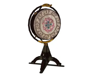 Chinese drum 3D model