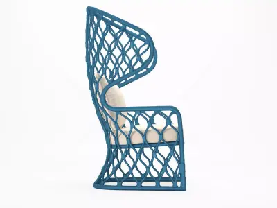 Painho Lounge Chair 3D model