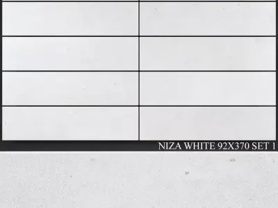 Peronda Niza White 92x370 Set 1 3D model
