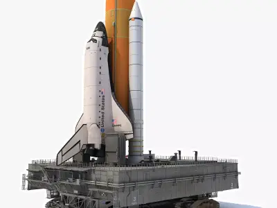NASA Shuttle Launch Pad 3D model