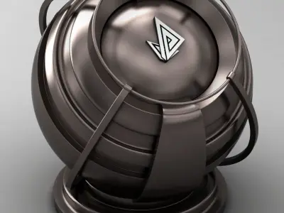 VRAY SHADER---METAL---Zirconium Hydride Texture